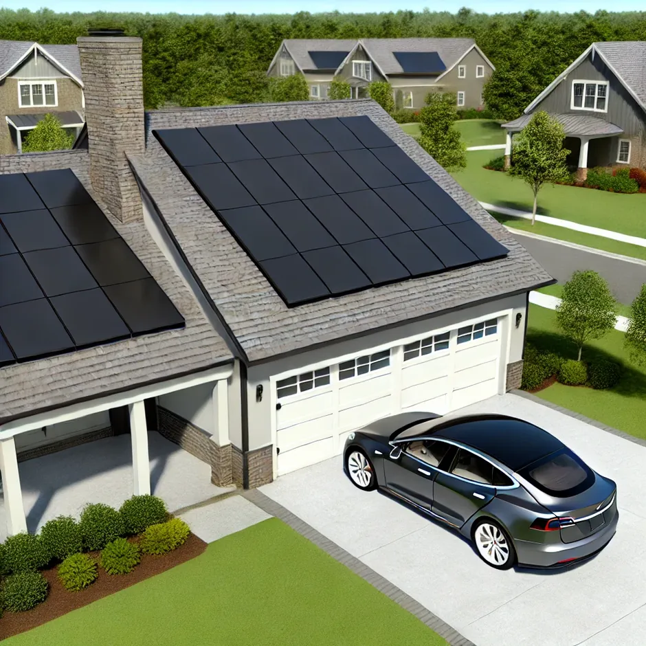 Tesla Solar Roof in Alpharetta