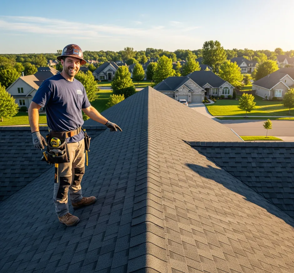 Storm damage control and temporary roof tarping